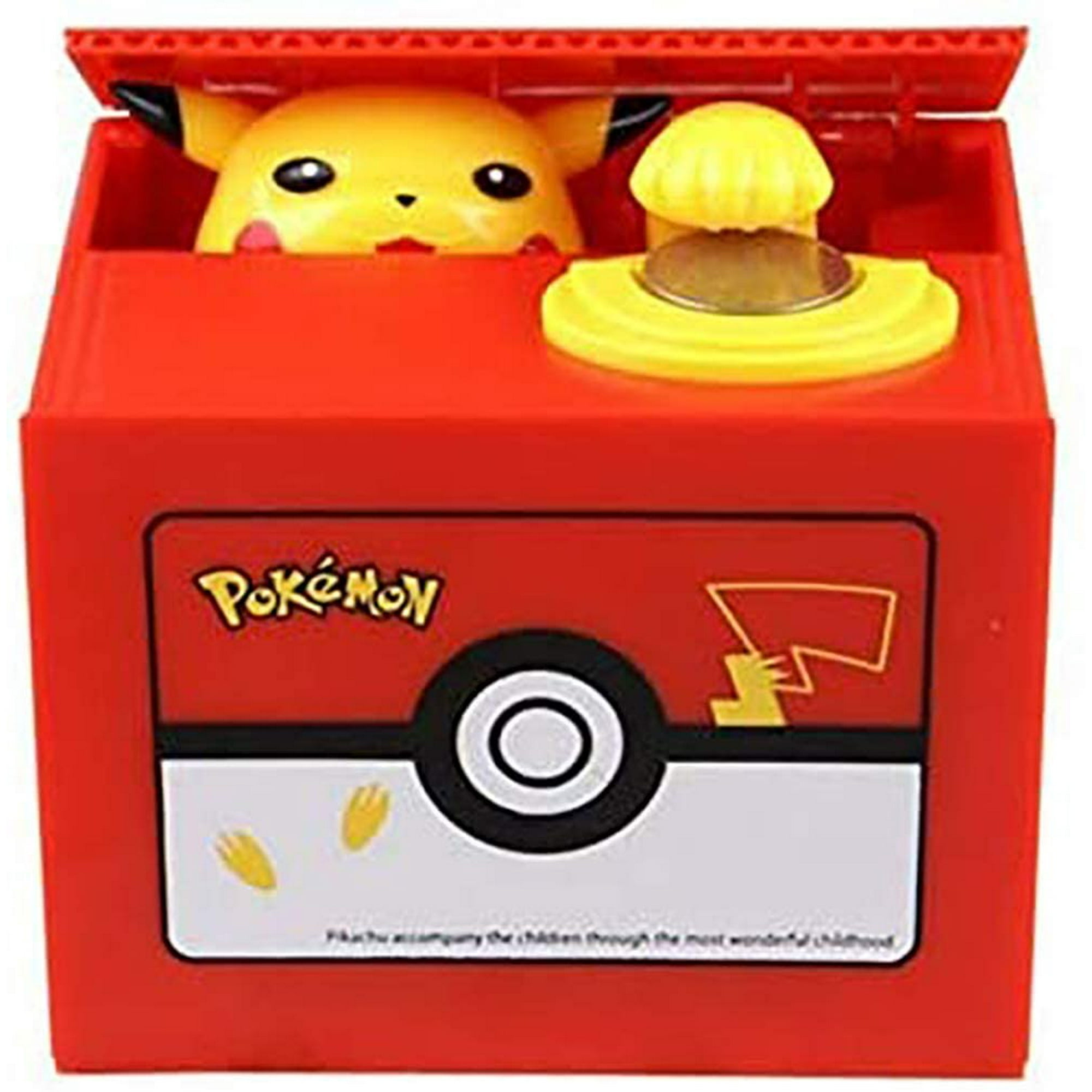 Interestingsport Limited Edition Creative Anmial Pikachu Automated Stealing Piggy Bank Toy Coin Bank Money Banks Coin Can for Kids Interestingsport Limited Edition Creative Anmial Pikachu Automated Stealing Piggy Bank Toy Coin Bank Money Banks Coin Can for Kids